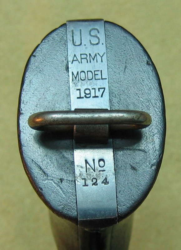 Smith & Wesson M1917 No. 124 with features seen only on the earliest examples